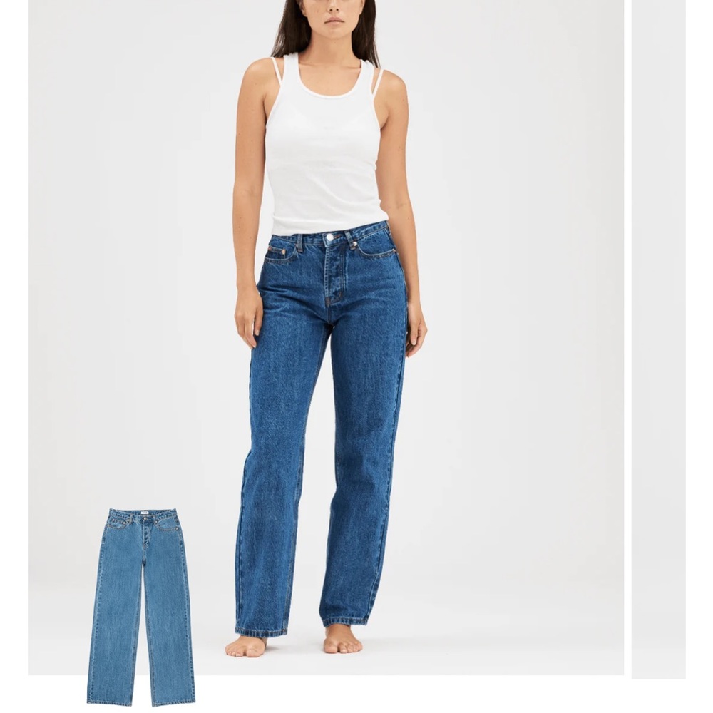 Classic Blue Straight Leg Jeans from Parke